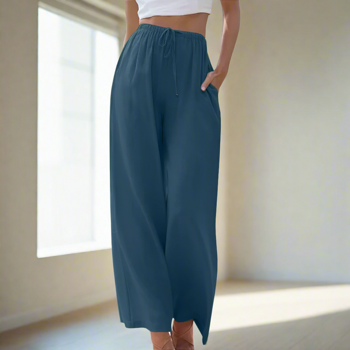 Liam | Wide-Leg Summer Trousers