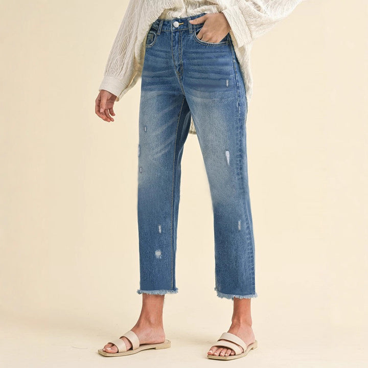 Valerie™ | Retro Straight Jeans