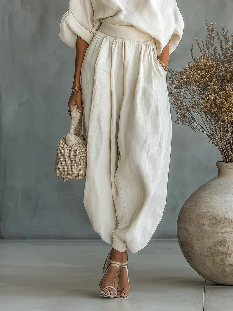 Léa™ | Off-Shoulder Two-Piece Set