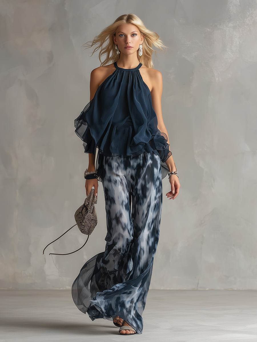 Ludovica – Elegant chiffon set