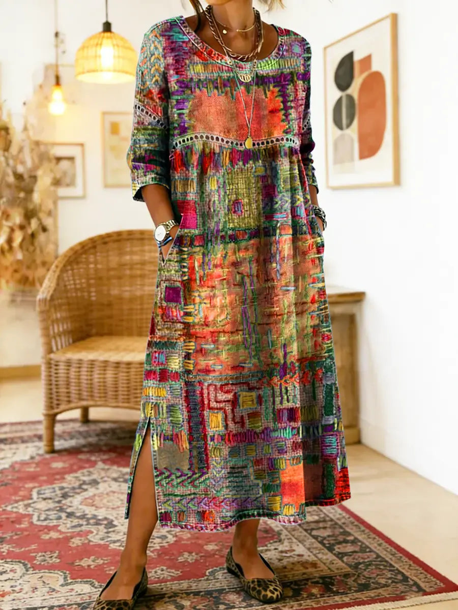 Sabine | Patchwork Robe