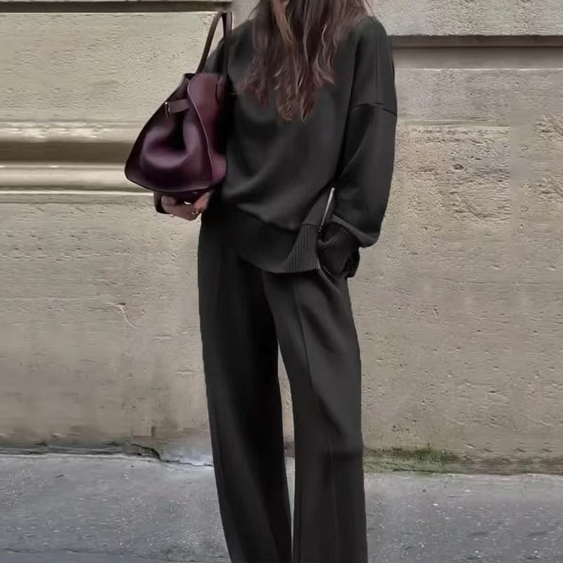 Serena™ | Relaxed Sweatshirt & Trouser Set