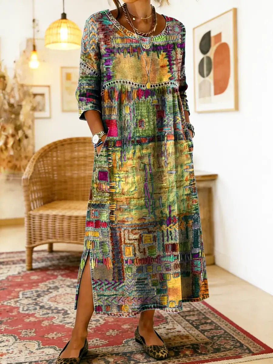 Sabine | Patchwork Robe