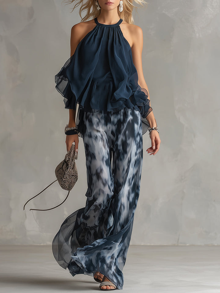 Ludovica – Elegant chiffon set