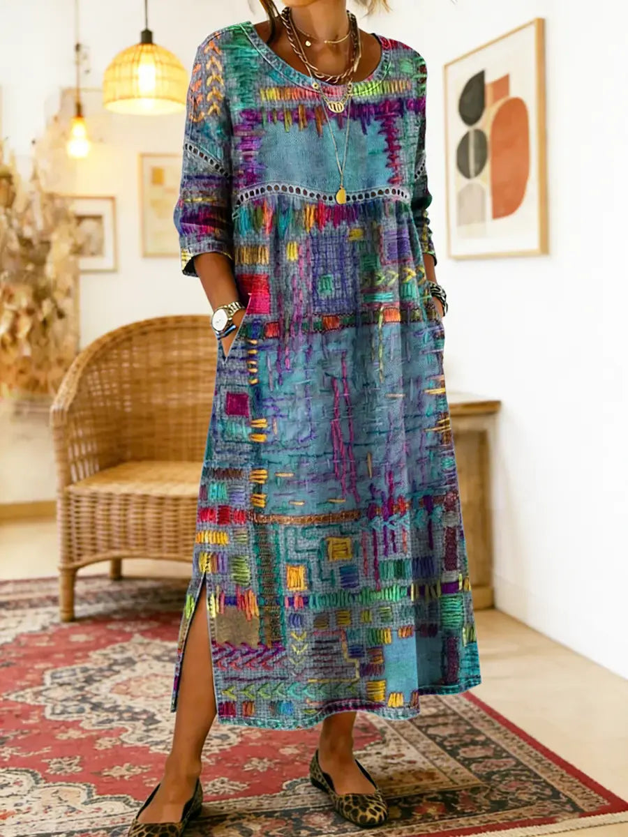 Sabine | Patchwork Robe