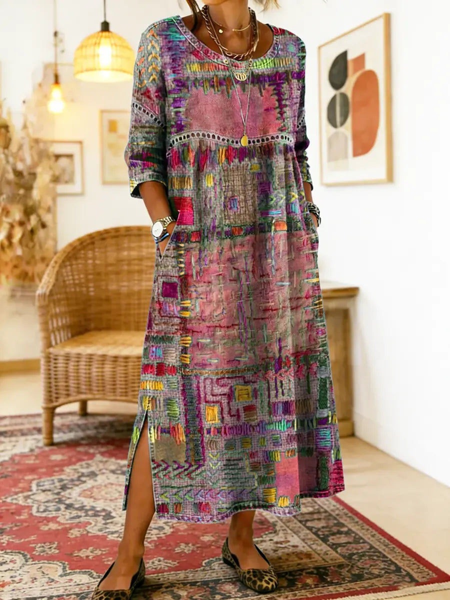 Sabine | Patchwork Robe