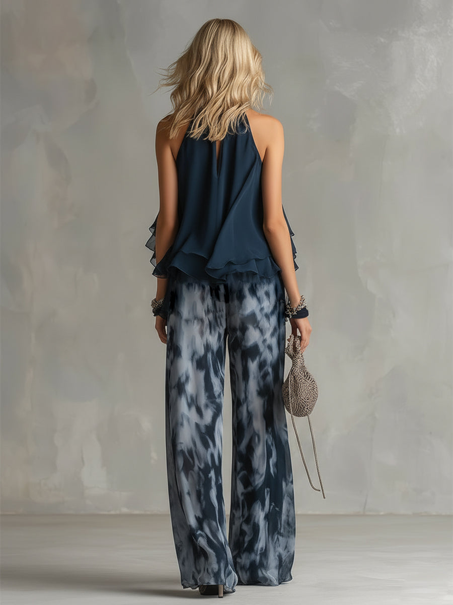 Ludovica – Elegant chiffon set