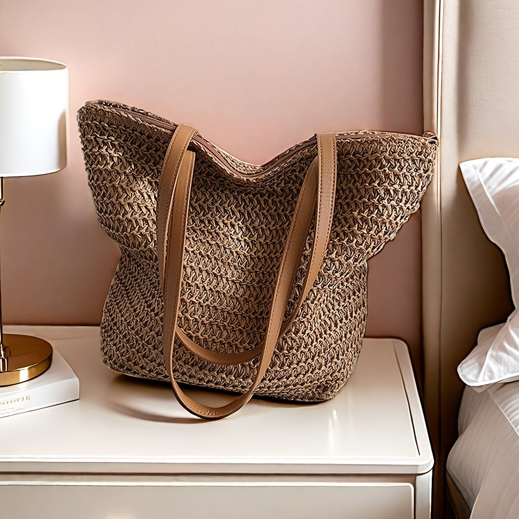 The Riviera Woven Tote