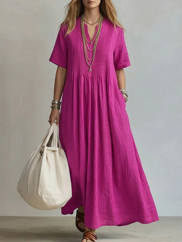 Nathalia™ | Pleated Dress