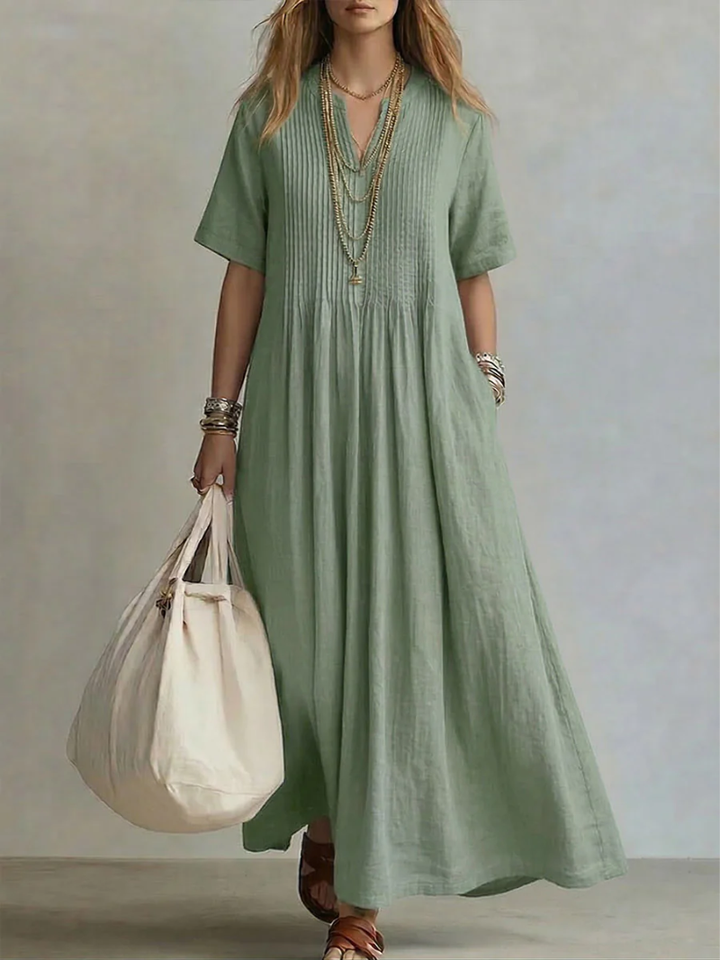 Nathalia™ | Pleated Dress