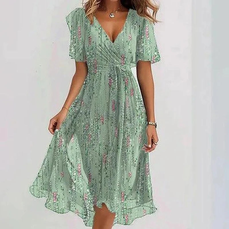 Yara™ | Elegant Floral Dress