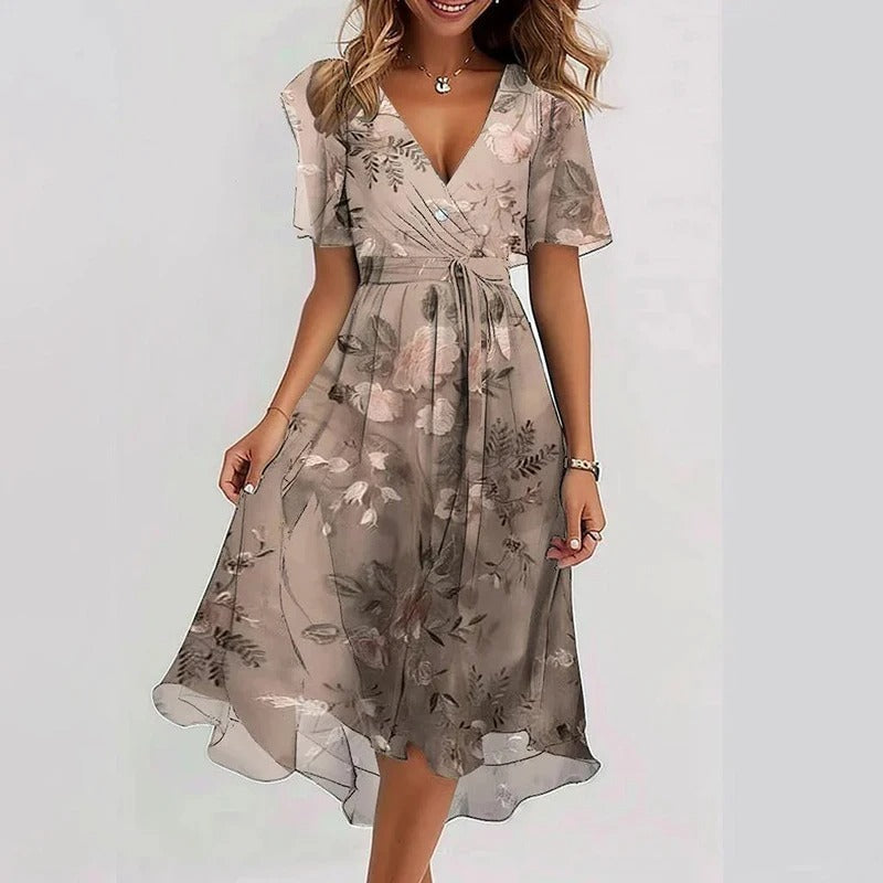 Yara™ | Elegant Floral Dress