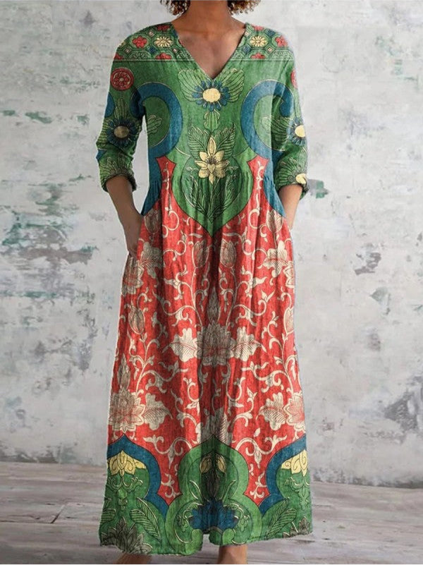 Aurora | Artisan Mosaic Dress