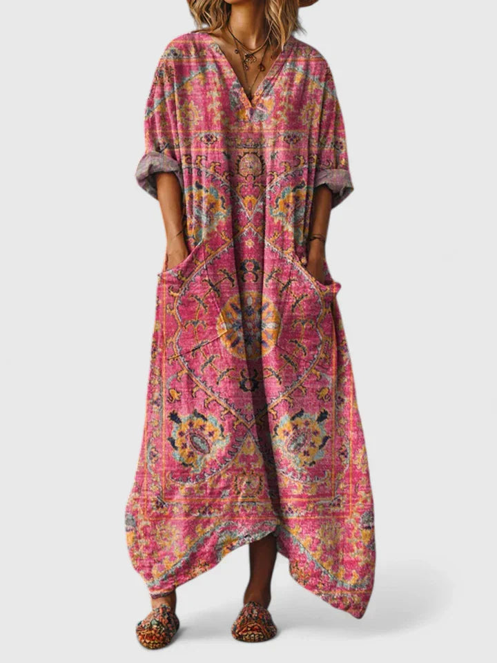 MARIANA™ | Embroidered Relaxed Dress
