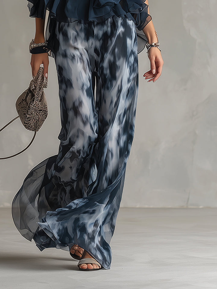 Ludovica – Elegant chiffon set
