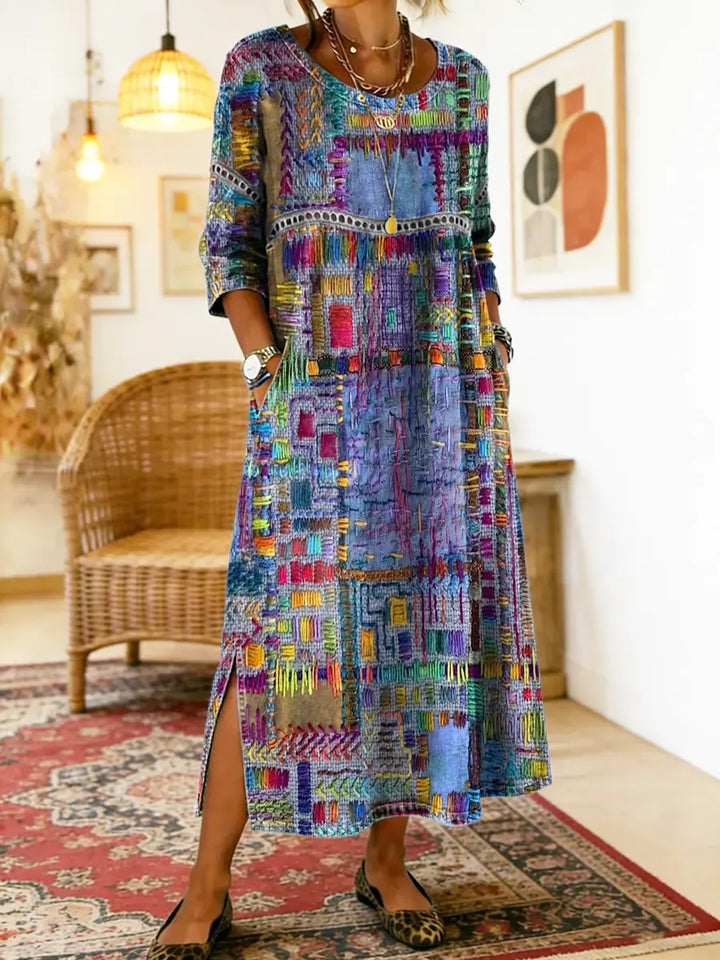 Sabine | Patchwork Robe