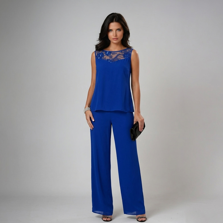 Iva | Elegant Three-Piece Lace Set