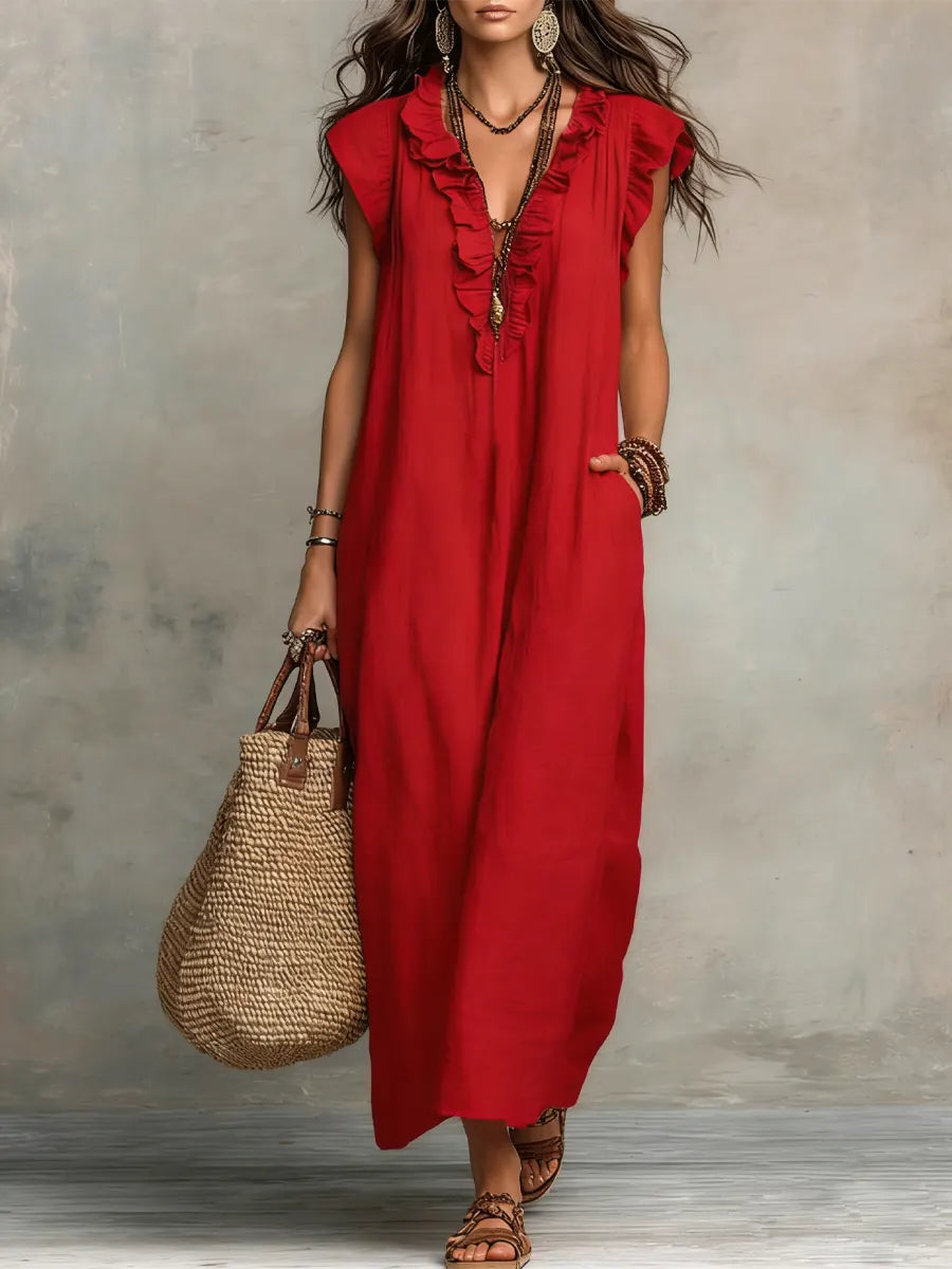 Camélia Dress | Natural Elegance Boho Flow