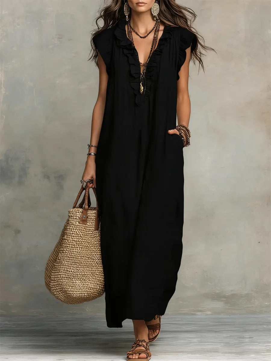 Camélia Dress | Natural Elegance Boho Flow