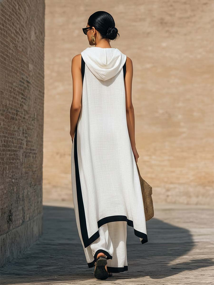 Gilat™ | Artistic Cotton-Linen Two-Piece Set