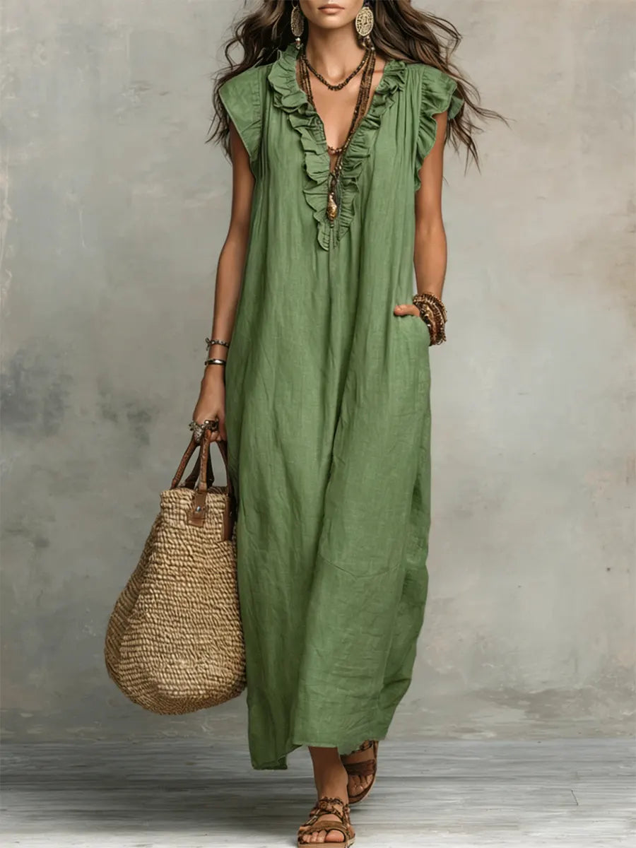 Camélia Dress | Natural Elegance Boho Flow