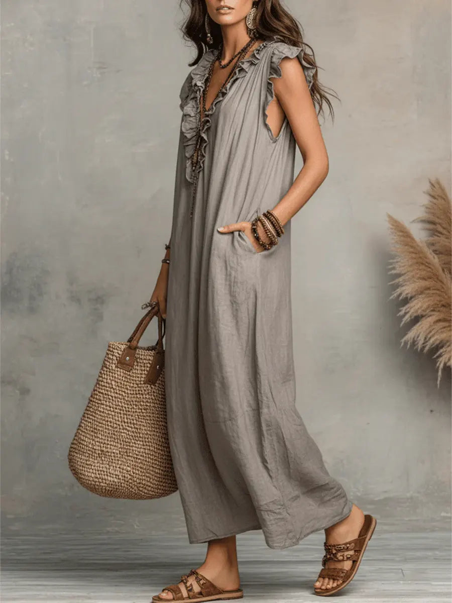 Camélia Dress | Natural Elegance Boho Flow
