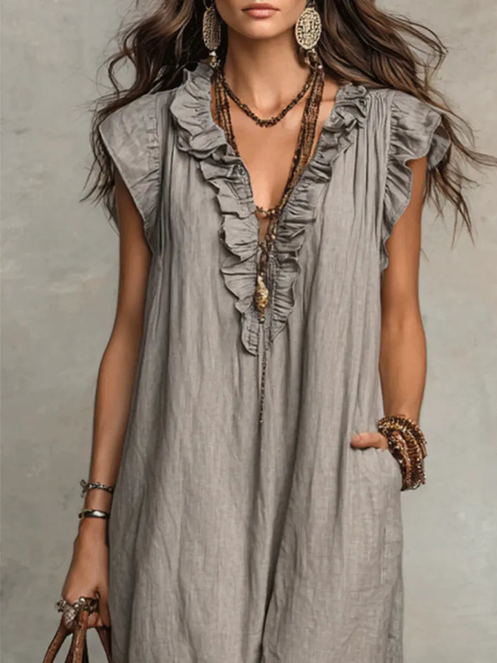 Camélia Dress | Natural Elegance Boho Flow