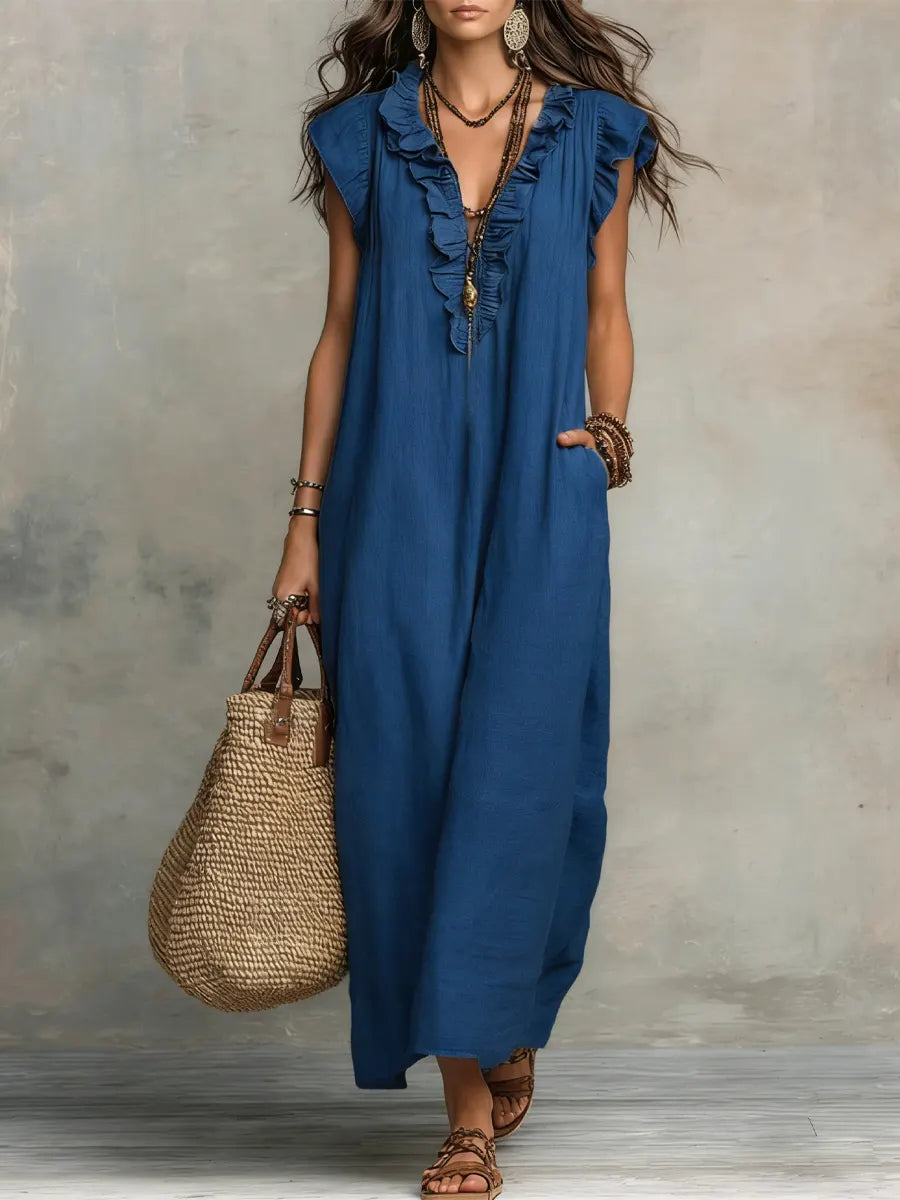 Camélia Dress | Natural Elegance Boho Flow