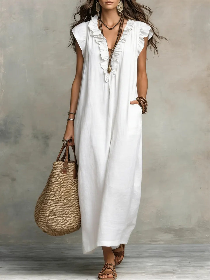 Camélia Dress | Natural Elegance Boho Flow