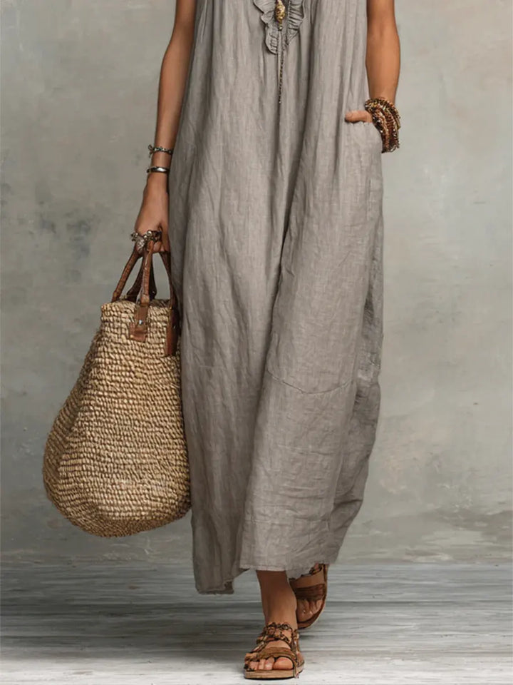 Camélia Dress | Natural Elegance Boho Flow