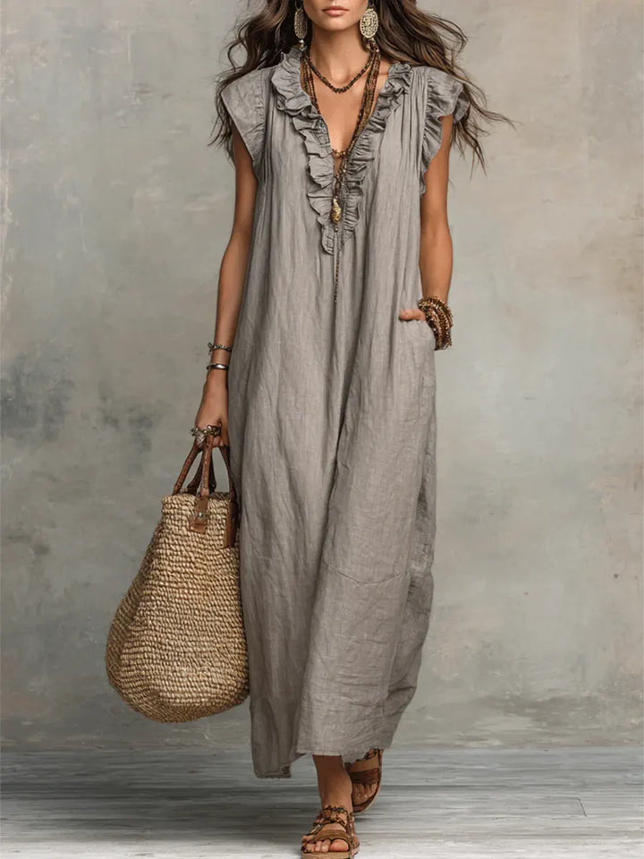 Camélia Dress | Natural Elegance Boho Flow