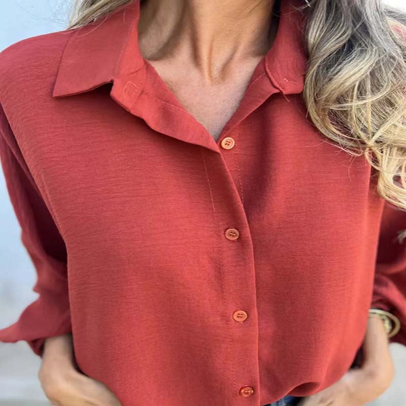 Hollynn™ | Elegant Button-Down Blouse