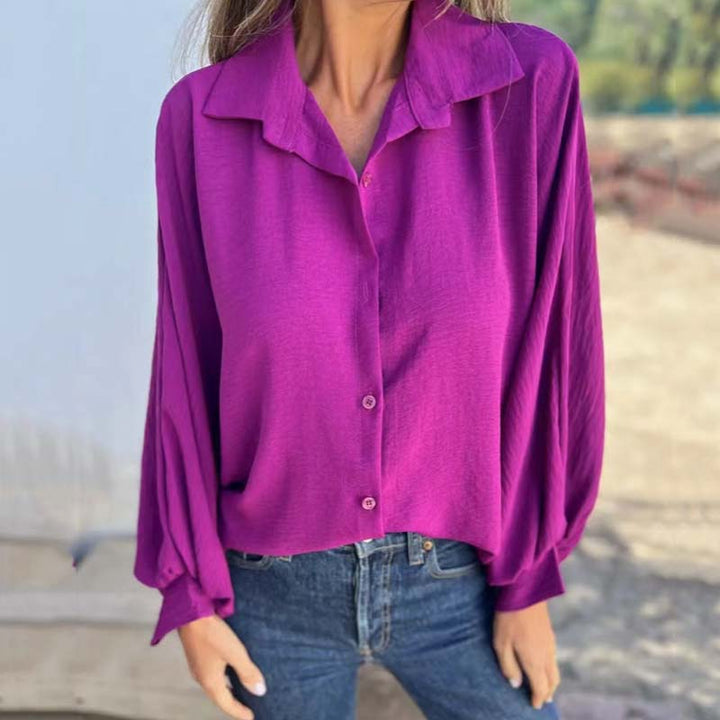 Hollynn™ | Elegant Button-Down Blouse