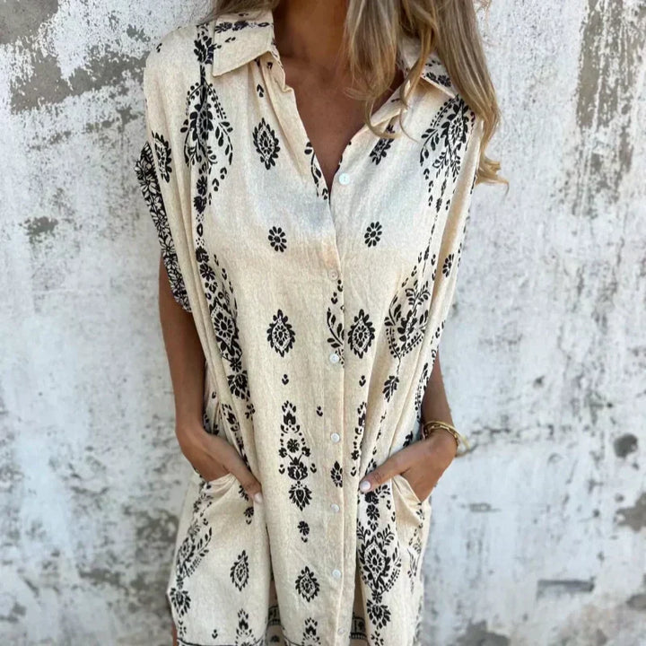 Emmeline | Printed Pocket Dress