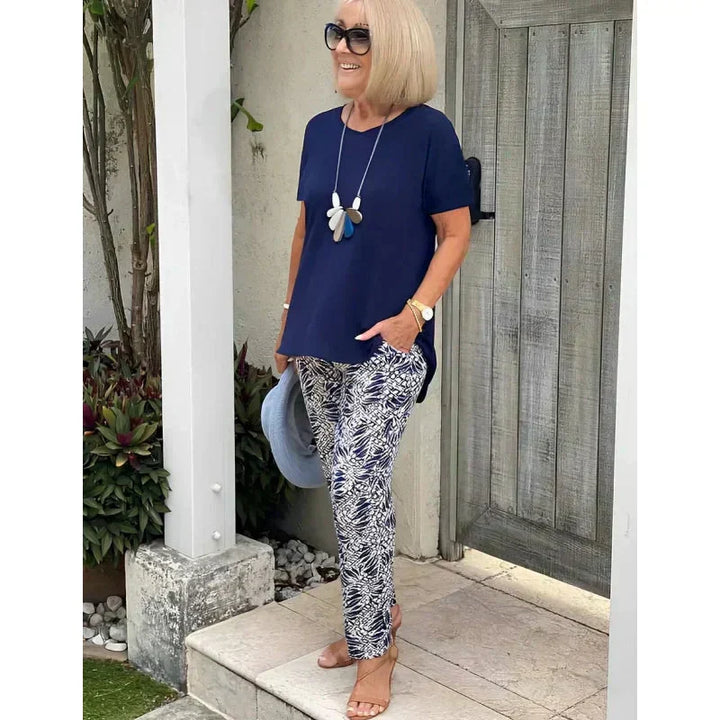 Maria™ | Two-Piece Printed Comfort Set