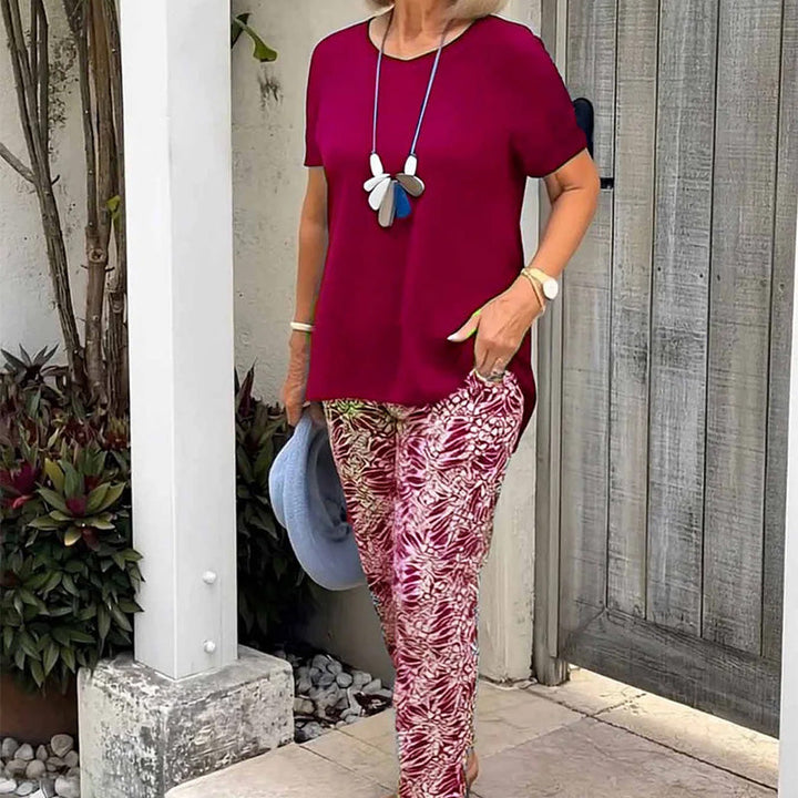 Maria™ | Two-Piece Printed Comfort Set