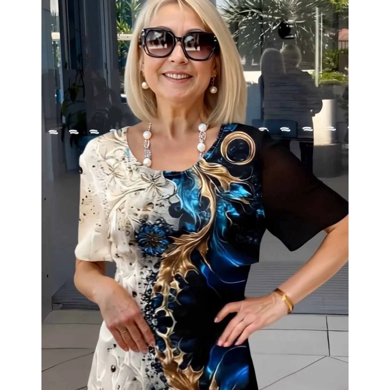 Viviana™ | Printed Relaxed Dress