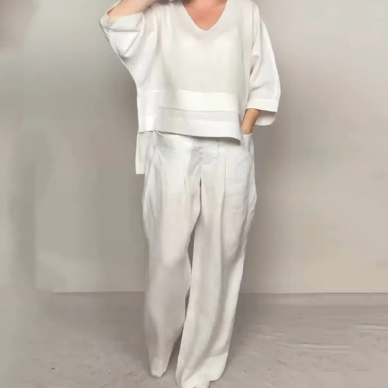 Tania™ | Lightweight Linen Two-Piece Set