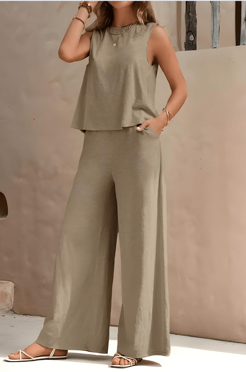 Stella™ | Relaxed Tank & Pants Set