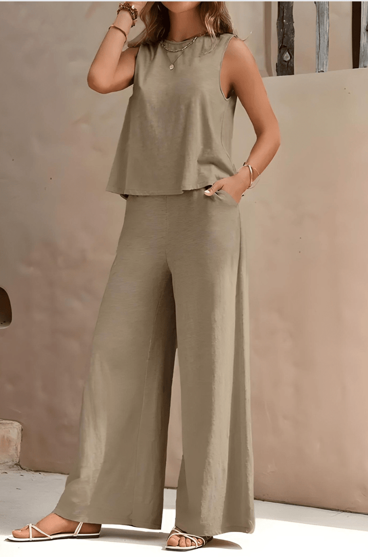 Stella™ | Relaxed Tank & Pants Set