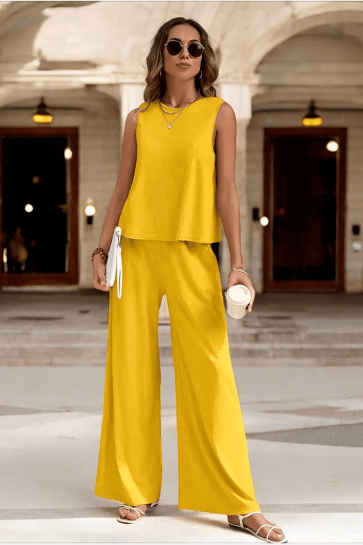 Stella™ | Relaxed Tank & Pants Set
