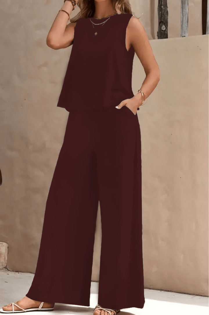Stella™ | Relaxed Tank & Pants Set