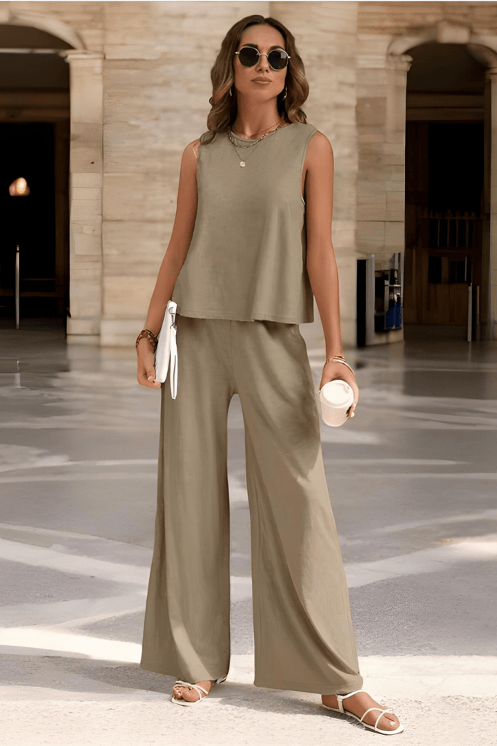 Stella™ | Relaxed Tank & Pants Set