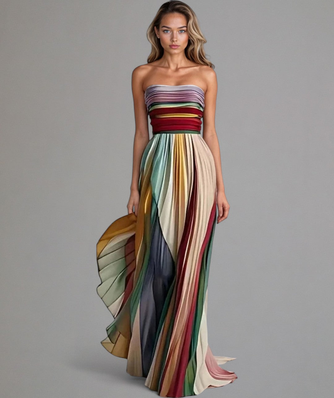 Talma™ | Strapless A-Line Dress
