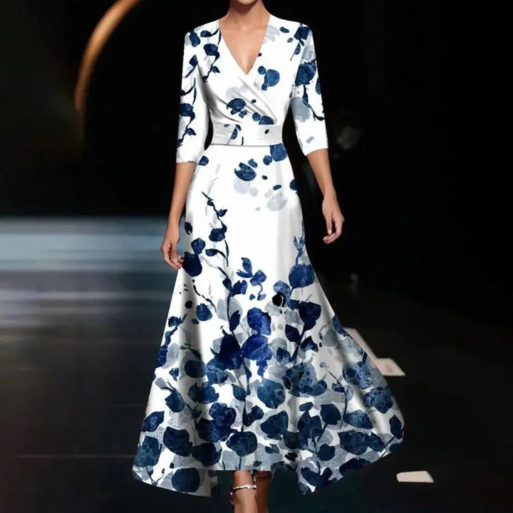 Florentine - Chic Dress with Floral Print