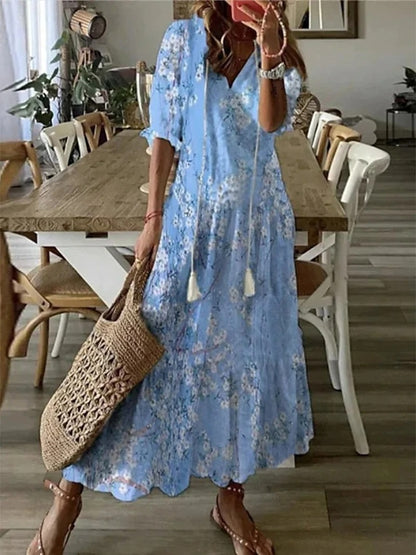 Bianca | Coastal Harmony Dress
